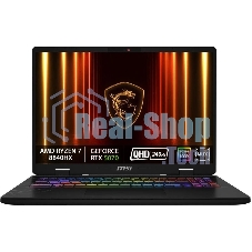 Ноутбук MSI Crosshair A16 HX D8WGKG-078XRU AMD Ryzen 7 8840HX/32Gb/SSD 1Tb/RTX 5070 8Gb/16