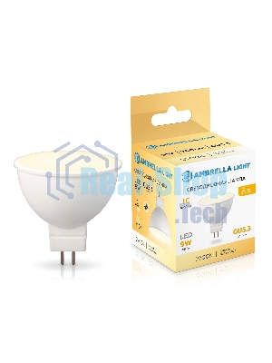 Лампа светодиодная Ambrella light 160903 LED MR16 9W IC GU5.3 2700K 175-265V