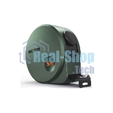 Рулетка Home Series Green HT8519L 5м х 19мм, эксклюзивный дизайн, корпус - высококачественный софттач пластик
