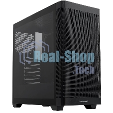 Компьютерный корпус без блока питания Case HSPD M740, Mesh Mid Tower, черный, TG, 0.6 SPCC, no fans, E-ATX, ATX, mATX, mITX, 170/400/200мм, 4x2.5