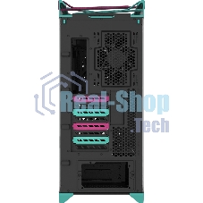 Корпус ASUS ROG Strix Helios II GX601S Hatsune Miku Edition Black, Full-Tower, чёрный, 4 x 140 мм