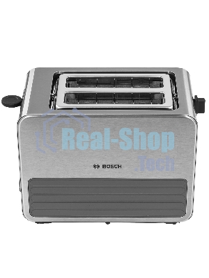 Тостер Bosch TAT7S25 серебристый, 1050 Вт, 2 слота