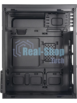 Компьютерный корпус Digma DCC-MN302 черный без БП mATX 1x80мм 2x120мм 1xUSB2.0 1xUSB3.0 audio