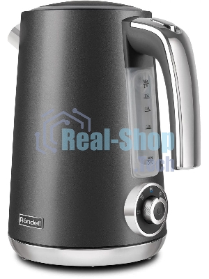 Чайник электрический Rondell 1002-RE-01, 1.7л, 2200Вт, черный