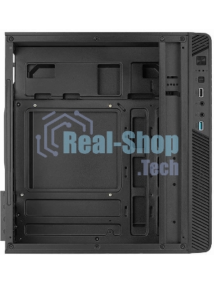 Компьютерный корпус Aerocool/Formula CS-106-S-BK-v1 черный без БП mATX 1x120мм 1xUSB 2.0 1xUSB 3.0 audio