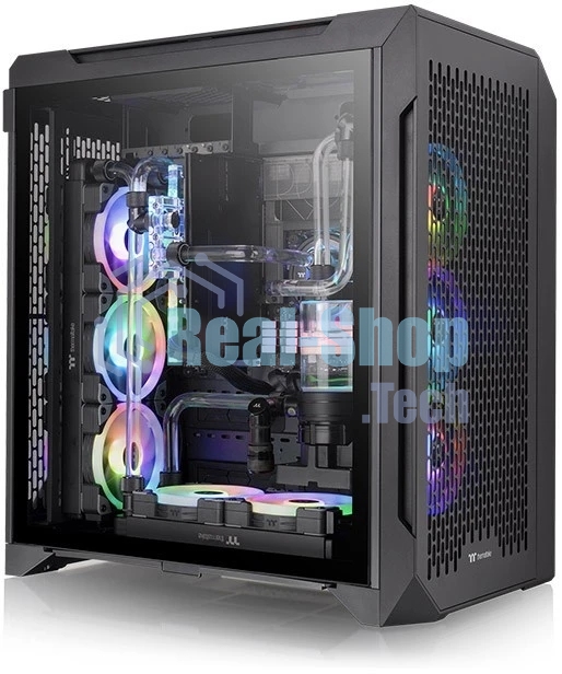 Компьютерный корпус Thermaltake CTE C700 Air черный без БП ATX 3x140мм 2xUSB3.0 1xUSB3.1 audio bott PSU