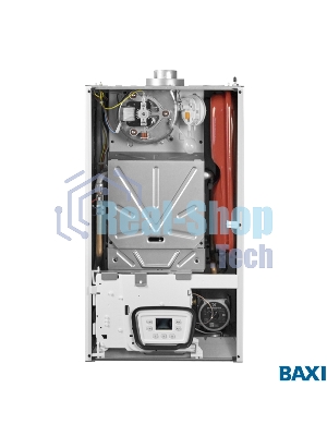 Котел газовый BAXI ECO LIFE 24F настен, 24 кВт, двухконтурный, с закрыт. кам. сгор.