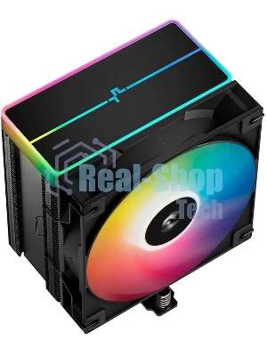 Кулер для процессора DEEPCOOL AG500 BK ARGb V2 черный 120мм алюминий+медь 1900rpm 29.4db 40pin 240W 160мм