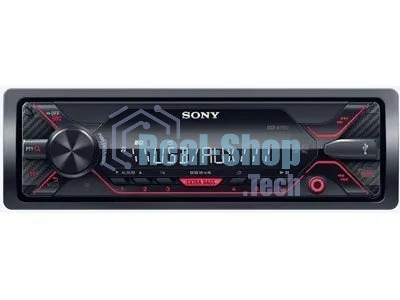 Автомагнитола Sony DSX-A110, 1 DIN, USB Type-A, AUX, съёмная панель