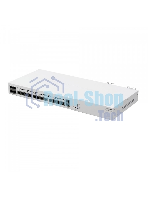 Маршрутизатор Mikrotik CCR2116-12G-4S+ Cloud Core Router 2116-12G-4S+ with Amazon Annapurna Labs Alpine v3 AL73400 CPU (16-cores, 2GHz per core), 16Gb RAM, 4xSFP+ cage, 13xGbit LAN, M.2 PCIe slot, RouterOS L6, 1U rackmount case, Dual PSU