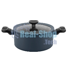 Кастрюля Maunfeld FRIDA MCS29FA02DG из кованого алюминия со стеклянной крышкой, 20 см, 2,9 л.