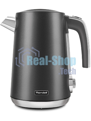 Чайник электрический Rondell 1002-RE-01, 1.7л, 2200Вт, черный