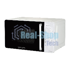 Микроволновая печь Willmark WMO-281XW белый, 20 л, 700 Вт, переключатели - поворотный механизм