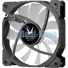 Вентилятор для корпуса Aerocool/Formula Cosmic 12BK FR RGb черный, 120 мм, 1100 об/мин, 22.3 дБ, 4 pin