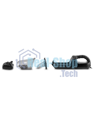 Пылесос автомобильный Vitek VT-1850(BK) черный, 90 Вт, уборка сухая, пылесборник контейнер 0,5 л