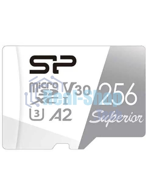 Флеш карта microSD 256Gb Silicon Power Superior Pro A2 microSDXC Class 10 UHS-I U3 Colorful 100/80 Mb/s (SD адаптер)