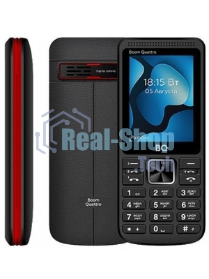 Мобильный телефон BQ 2455 Boom Quattro черный