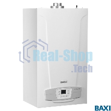 Котел газовый BAXI ECO LIFE 31F настен, 31 кВт, двухконтурный, с закрыт. кам. сгор.