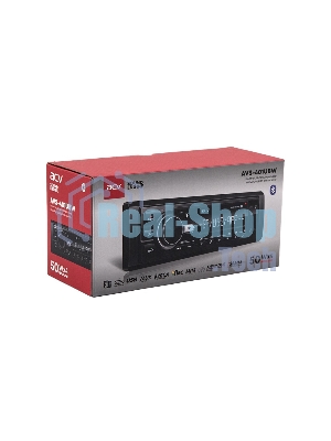 Автомагнитола ACV AVS-401UBW, 1 DIN, Bluetooth, USB Type-A, AUX