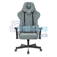 Кресло Бюрократ VIKING KNIGHT LT28 FABRIC серо-голубой, ткань, 120 кг, механизм качания