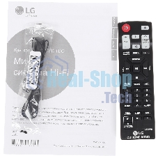 Минисистема LG XBoom CJ45 черный 720Вт FM USB BT