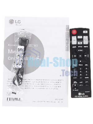 Минисистема LG XBoom CJ45 черный 720Вт FM USB BT