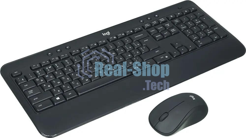 Комплект клавиатура+мышь Logitech MK540 беспроводной, USB, 1000 DPI, чёрный