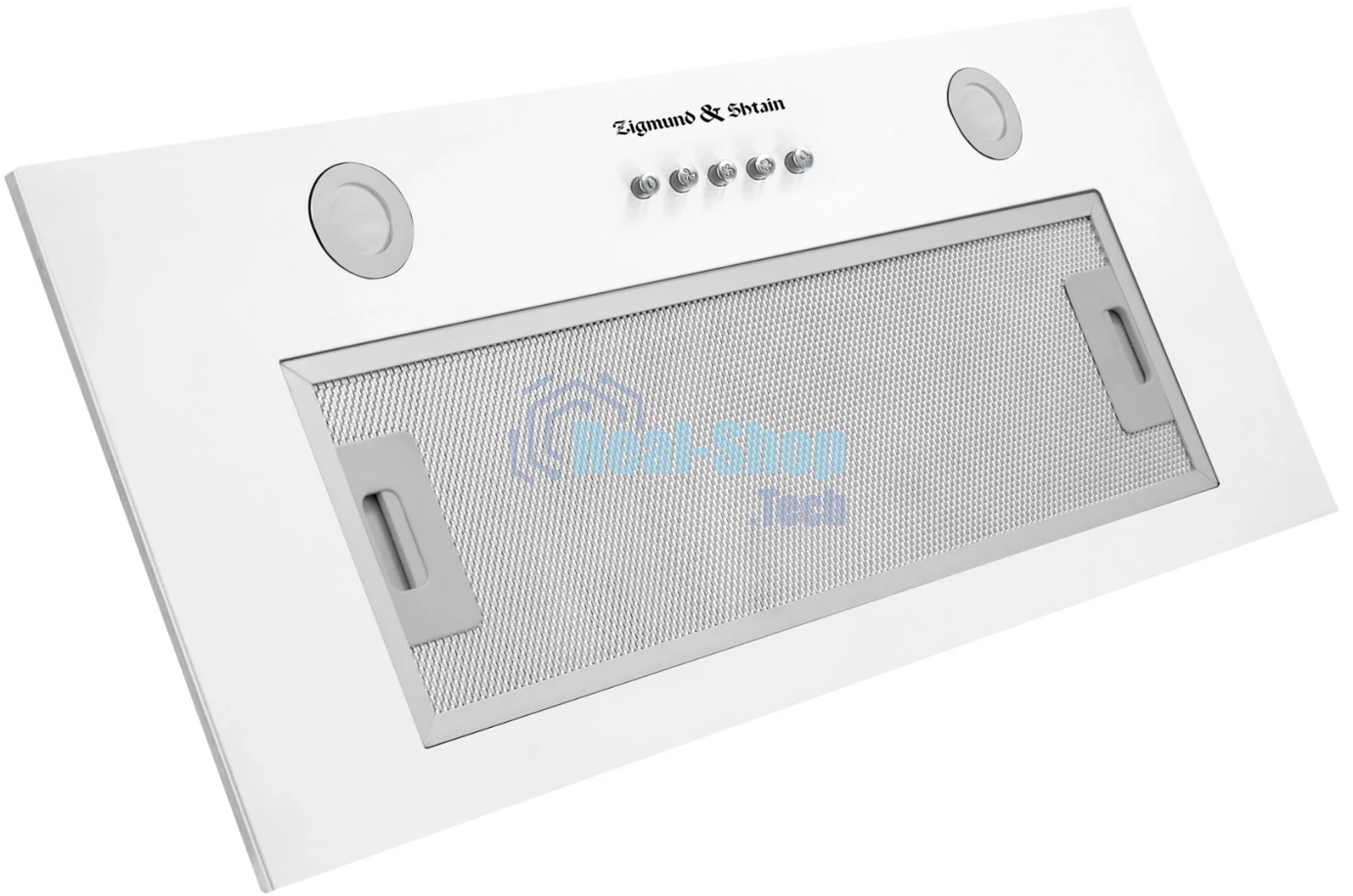Вытяжка встраиваемая Zigmund & Shtain K 018.5 W белый, 50 см, 660 куб. м/ч, 58.6 дБ