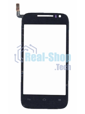 Сенсорное стекло (тачскрин) для Huawei Ascend G302D, черное