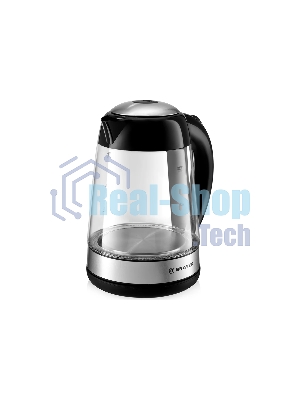 Чайник электрический BRAYER BR1012BK, 2200 Вт, 1.7 л