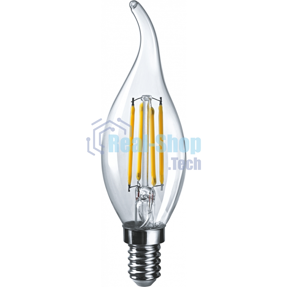Лампа светодиодная ОНЛАЙТ 80898 OLL-F-FC35-10-230-2.7K-E14
