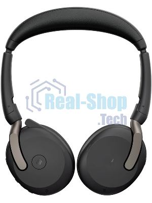 Гарнитура Jabra Evolve2 65 Flex чёрный, беспроводная, Bluetooth, до 32 ч