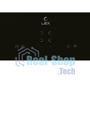 Электрическая варочная панель LEX EVH 640A BL Hi-Light, независимая, черный