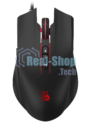 Мышь проводная A4Tech Bloody ES7 черный, 6000 dpi, USB, кнопки - 8