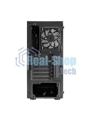 Компьютерный корпус Miditower ExeGate EVO-9211-800NPX (ATX, БП 800NPX с вент. 12см, с окном, 2хUSB+1хUSB3.0, HD аудио, черный, 1 вент. с RGb подсветкой)