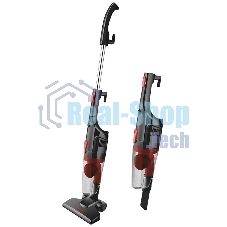 Пылесос вертикальный Sakura SA-8318BR черный/красный, питание от сети, 210 Вт, уборка сухая, пылесборник 1,2 л