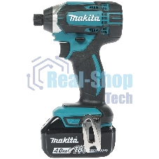 Гайковерт аккумуляторный Makita DTD152RMEуд 18В 2х4А·ч LI-ION 0-3500об/м 1/4'' 1.3кг 165Нм