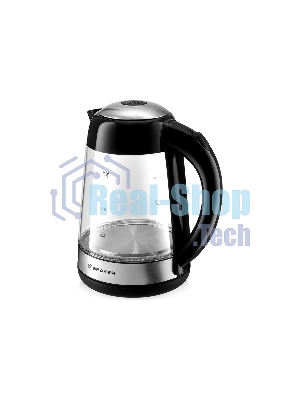 Чайник электрический BRAYER BR1012BK, 2200 Вт, 1.7 л