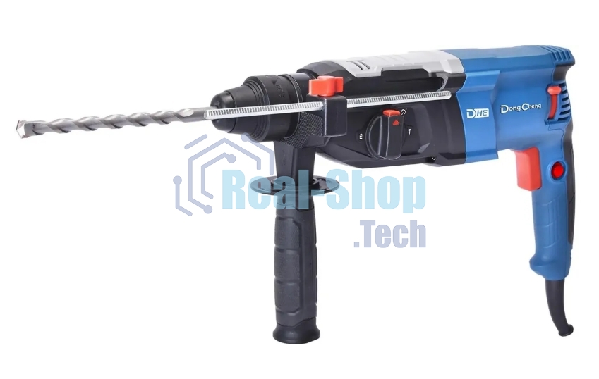 Перфоратор DongCheng DZC04-28, SDS-plus, 820 Вт, 3,3 Дж, от сети