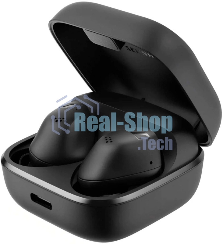 Наушники TWS Sennheiser Accentum True Wireless черный, внутриканальные, Bluetooth, гибридное активное шумоподавление, до 8 ч