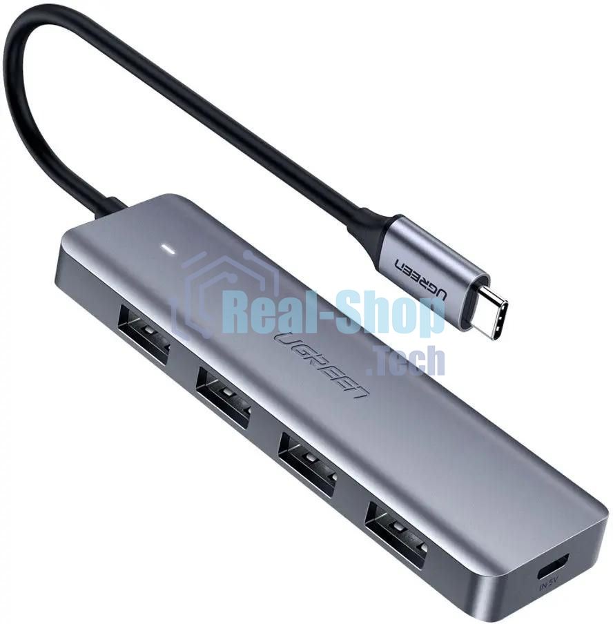 USB-концентратор UGREEN CM219-70336, USB Type-C, USB, USB Type-C