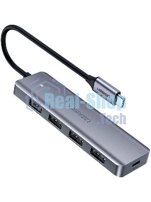USB-концентратор UGREEN CM219-70336, USB Type-C, USB, USB Type-C