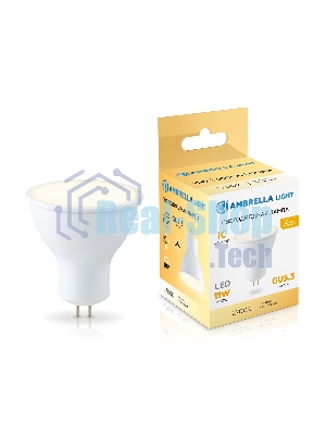 Лампа светодиодная	Ambrella light 161103 LED MR16 11W IC GU5.3 2700K 175-265V