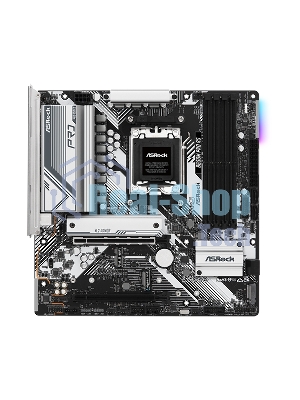 Материнская плата ASRock B650M PRO RS, AM5, AMD B650, 4xDDR5, 4xSATA, 3xM.2, 1xPCIe 4.0 x16, 1xPCIe 3.0 x4, 1xDP, 1xHDMI, 1x2.5Gb LAN, 1xUSB-C 10Gbps, 1xUSB-A 10Gbps, 2xUSB-A 5Gbps, 4xUSB-A 2.0, 3x3.5 мм, 7.1, mATX