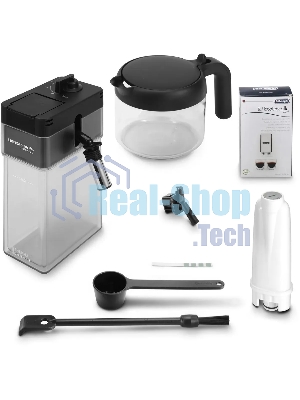 Кофемашина автоматическая DeLonghi ECAM610.75.MB черный/серебристый, исп. кофе - молотый/зерновой, 2.2 л, 1450 Вт, 19 Бар
