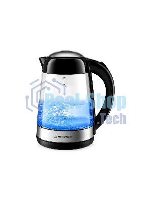 Чайник электрический BRAYER BR1012BK, 2200 Вт, 1.7 л