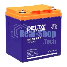 Аккумуляторная батарея Delta HRL 12-26 X напряжение 12В, емкость 28А·ч (165х125х175мм)