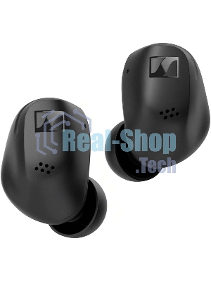 Наушники TWS Sennheiser Accentum True Wireless черный, внутриканальные, Bluetooth, гибридное активное шумоподавление, до 8 ч