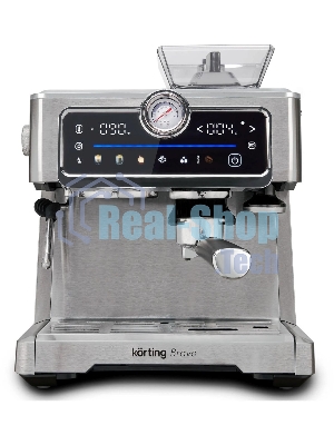 Кофемашина Korting KCM 1013 SA Bravo, нержавеющая сталь