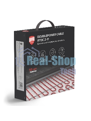 Кабель нагревательный Royal Thermo Doublepower Cable RTDC 2-17-600 (комплект)